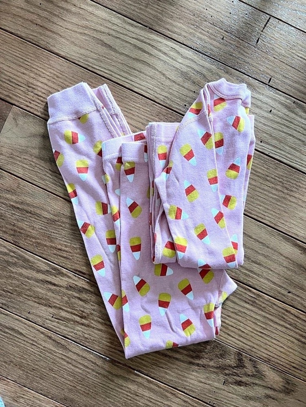 Hanna Andersson Candy Corn Long John Pajamas